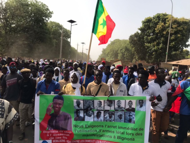 Bignona : Le Forum Civil et Vision Citoyenne exigent la fin des tirs létaux contre les manifestant Bignona : Le Forum Civil et Vision Citoyenne exigent la fin des tirs létaux contre les manifestant