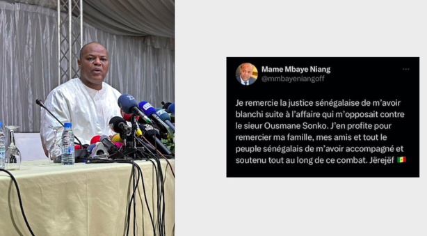 Procès Prodac : Niang supprime son tweet où il se réjouissait de la décision rendue par le juge Procès Prodac : Niang supprime son tweet où il se réjouissait de la décision rendue par le juge