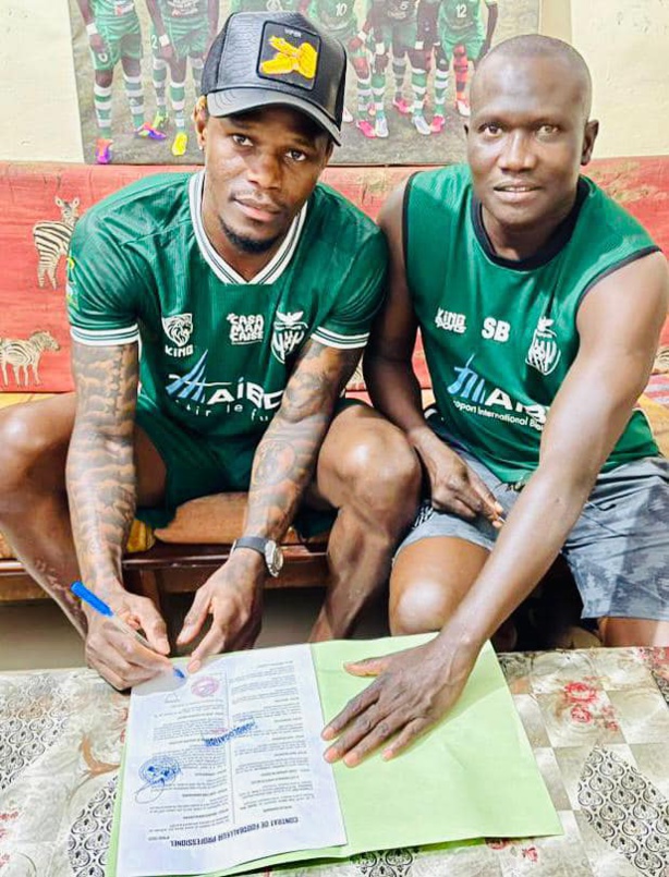 Casa Sports : Stéphane Badji vient de signer un nouveau contrat avec le club du Sud Casa Sports : Stéphane Badji vient de signer un nouveau contrat avec le club du Sud