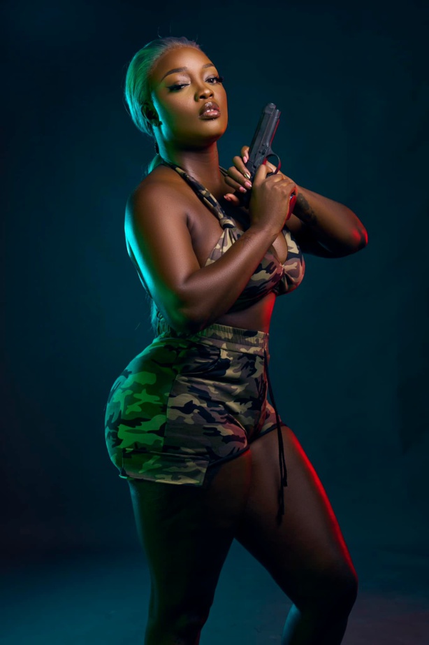 La chanteuse Gabonaise Shan’L  en mode 