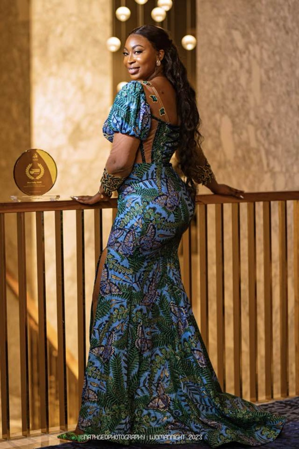 L'animatrice Kadhy Toure de la NCI TV L'animatrice Kadhy Toure de la NCI TV