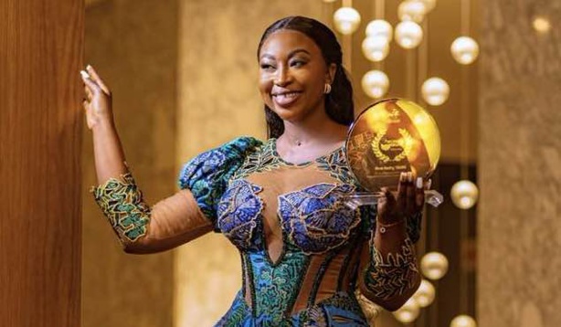 L'animatrice Kadhy Toure de la NCI TV L'animatrice Kadhy Toure de la NCI TV