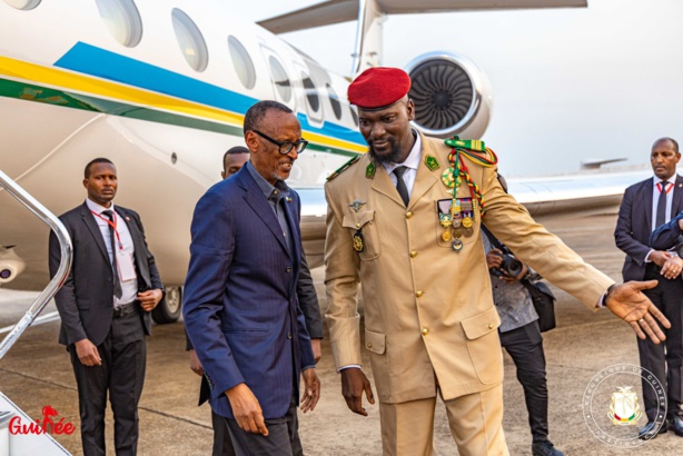 Guinée: Le colonel Doumbouya dit vouloir s'inspirer du "modèle" Rwandais Guinée: Le colonel Doumbouya dit vouloir s'inspirer du "modèle" Rwandais