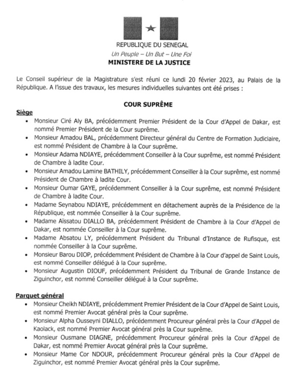 Le Doyen A.Oumar Bâ écrit à Amady Diouf : "accusateur de Sonko hier, te voilà chargé de le juger aujourd’hui..." Le Doyen A.Oumar Bâ écrit à Amady Diouf : "accusateur de Sonko hier, te voilà chargé de le juger aujourd’hui..."