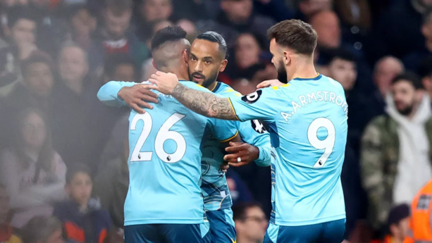 PREMIER LEAGUE : Arsenal concède le nul face à  Southampton (3-3)