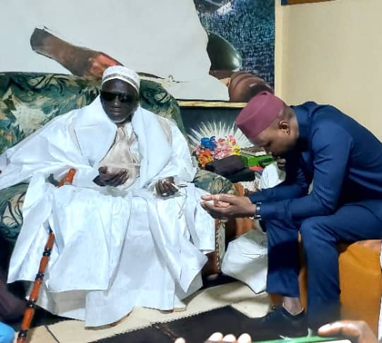 Bignona : Ousmane Sonko a rencontré l’imam Nfansou Bodian Bignona : Ousmane Sonko a rencontré l’imam Nfansou Bodian