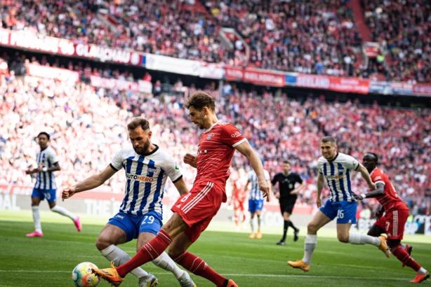Bundesliga : Le Bayern Munich neutralise Hertha Berlin (2-0) Bundesliga : Le Bayern Munich neutralise Hertha Berlin (2-0)