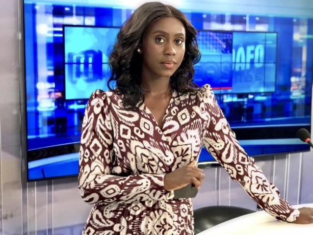 Voici la journaliste, Aissatou SANE de "Espace TV Guinée"