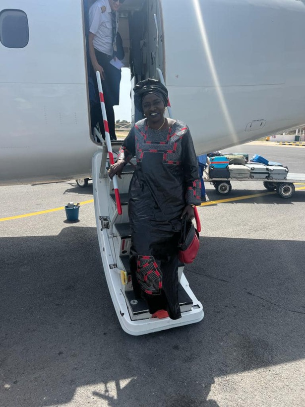 Soutien au leader de Pastef : Aminata Touré est arrivée à Ziguinchor Soutien au leader de Pastef : Aminata Touré est arrivée à Ziguinchor