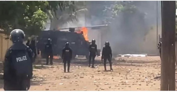 Affrontements à Ziguinchor: Un véhicule blindé des FDS tue par accident un policier