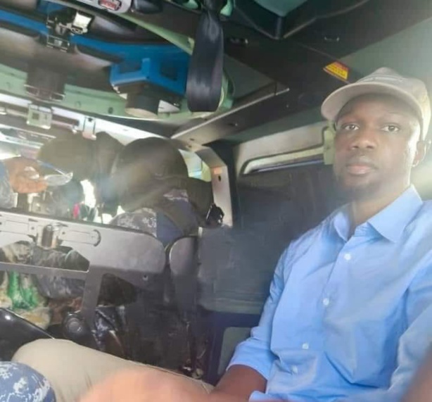 Ousmane Sonko entre les mains des éléments du GIGN