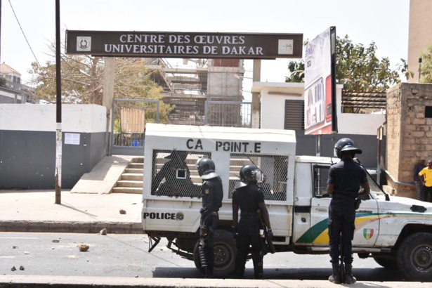 Ucad : un policier blessé et plusieurs dégâts matériels notés Ucad : un policier blessé et plusieurs dégâts matériels notés