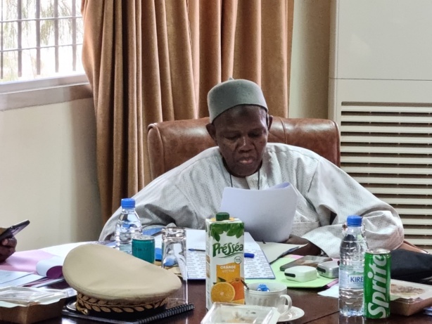 SAED : Le Président Amadou NIANG a présidé l'assemblée Générale ordinaire SAED : Le Président Amadou NIANG a présidé l'assemblée Générale ordinaire