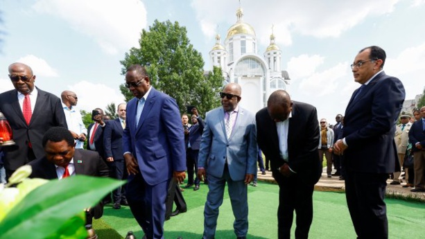 Ukraine : la Russie bombarde Kiev le jour de la visite d'une délégation africaine Ukraine : la Russie bombarde Kiev le jour de la visite d'une délégation africaine