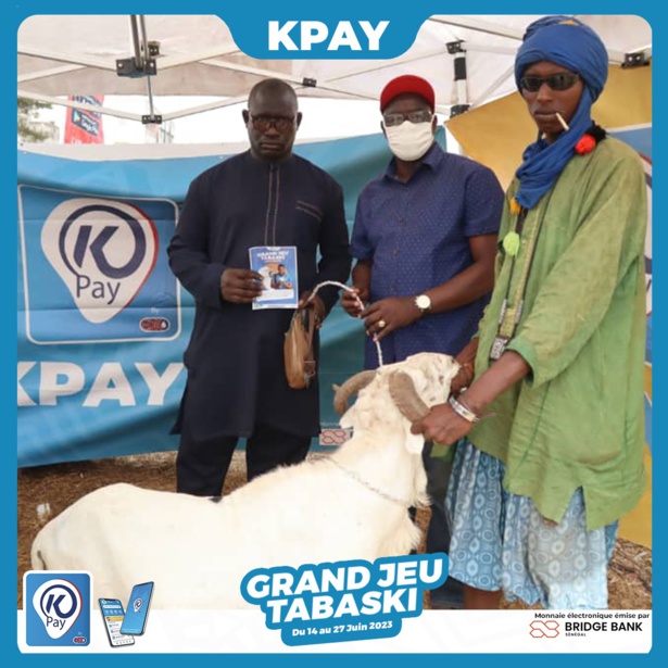 KPAY : Faites vos transactions et gagnez chaque jour des moutons, bons d'achats et enveloppes