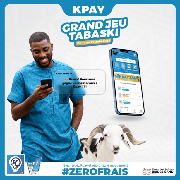 KPAY : Faites vos transactions et gagnez chaque jour des moutons, bons d'achats et enveloppes KPAY : Faites vos transactions et gagnez chaque jour des moutons, bons d'achats et enveloppes