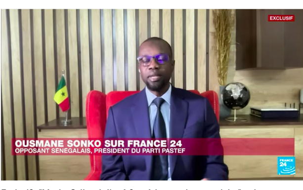 Sonko sur France 24 : La vidéo dépasse la barre du million de vues sur YouTube Sonko sur France 24 : La vidéo dépasse la barre du million de vues sur YouTube
