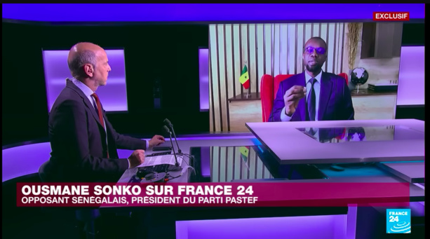 Ousmane SONKO interviewé par "FRANCE 24" : Le gouvernement de Macky Sall déverse sa colère sur la chaine française Ousmane SONKO interviewé par "FRANCE 24" : Le gouvernement de Macky Sall déverse sa colère sur la chaine française