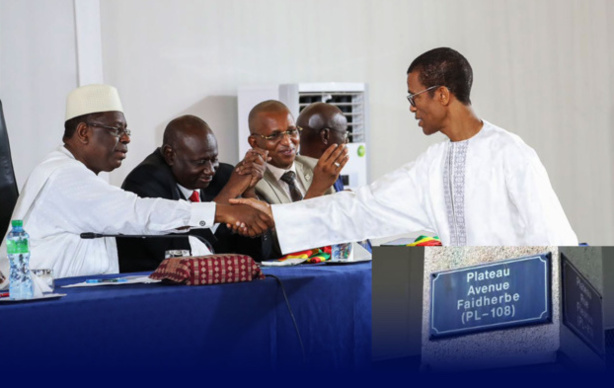 Dakar-Plateau: l'Avenue Louis Faidherbe porte désormais le nom de Macky Sall Dakar-Plateau: l'Avenue Louis Faidherbe porte désormais le nom de Macky Sall