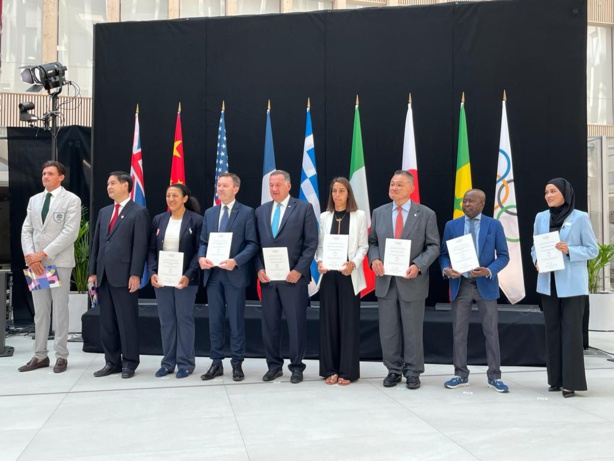 France : Lancement de la cérémonie solennelle des invitations aux JO de Paris 2024 France : Lancement de la cérémonie solennelle des invitations aux JO de Paris 2024