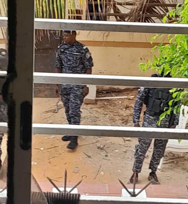 Cité Keur Gorgui : les éléments du GIGN chez Ousmane Sonko