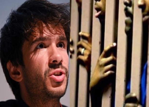 Juan Branco déballe: "À Rebeuss, j’ai dormi au milieu de personnes torturées qui portaient les traces de blessures par balle"