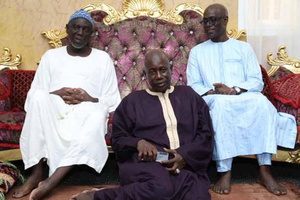 En prélude du Grand Magal,  Thierno Alassane Sall s'est rendu à Touba