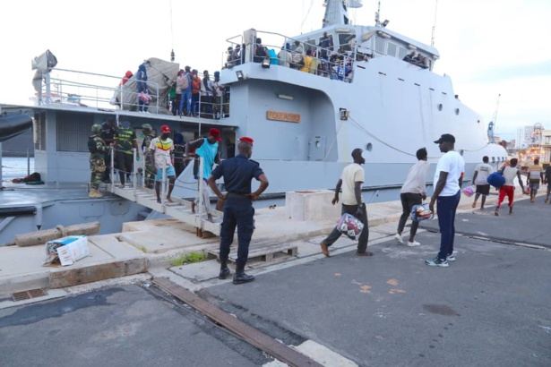 Saint-Louis,184 candidats à l'émigration irrégulière arretés