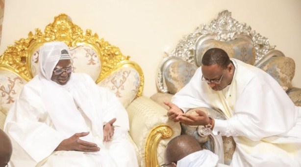 Touba : Macky Sall fait ses adieux devant le Khalif des mourides (Vidéo)
