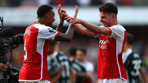 PREMIER LEAGUE : Arsenal neutralise Manchester United (3-1) PREMIER LEAGUE : Arsenal neutralise Manchester United (3-1)