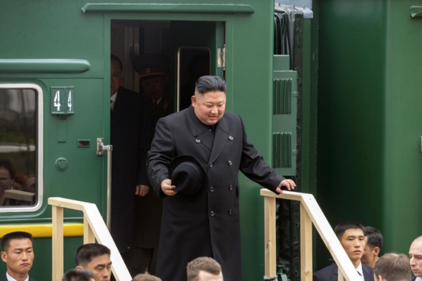 Kim Jong-un a quitté la Russie à bord de son train blindé