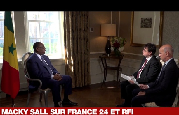 Interview de Macky Sall avec France24/RFI : la France veut déjà conjuguer Sonko au passé ! Interview de Macky Sall avec France24/RFI : la France veut déjà conjuguer Sonko au passé !