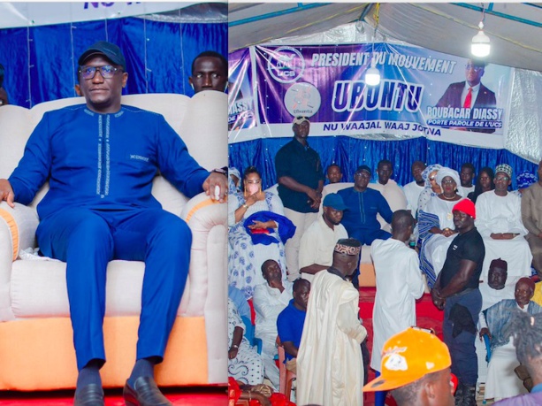 Thies : Le Porte parole le l’UCS, Président du Mouvement Citoyen Ubuntu, Aboubacar DIASSY, démontre" sa puissance politique" à Mboro et soutien la Candidature de Amadou BA Thies : Le Porte parole le l’UCS, Président du Mouvement Citoyen Ubuntu, Aboubacar DIASSY, démontre" sa puissance politique" à Mboro et soutien la Candidature de Amadou BA