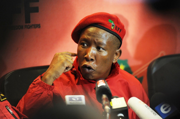 Julius Malema appelle au boycott des produits israéliens Julius Malema appelle au boycott des produits israéliens
