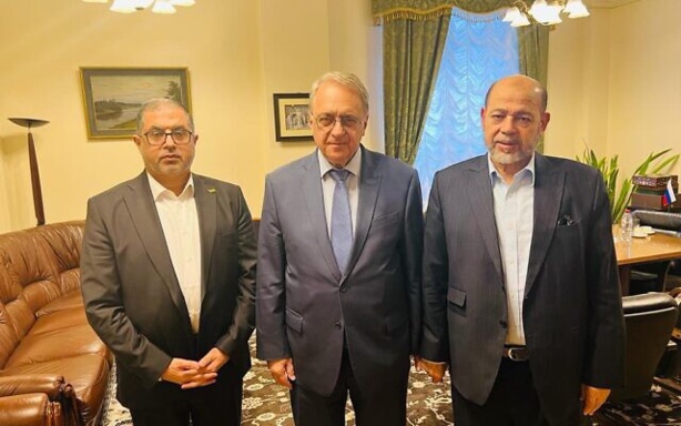 Une délégation du Hamas reçue à Moscou, Israel gronde Une délégation du Hamas reçue à Moscou, Israel gronde