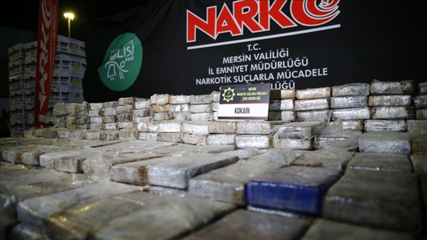 Turquie : Plus 600 kg de cocaïne saisis au port de Mersin Turquie : Plus 600 kg de cocaïne saisis au port de Mersin
