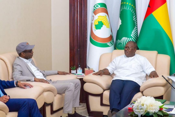 Bissau : Youssou Ndour reçu par le Président Mballo Bissau : Youssou Ndour reçu par le Président Mballo