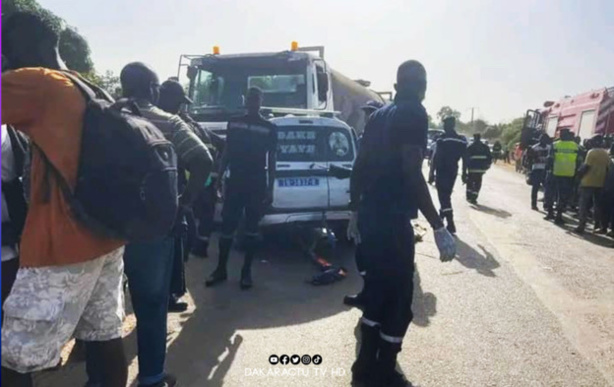 Bambilor : Un Camion entre en collision avec une Dacia et fait 5 morts Bambilor : Un Camion entre en collision avec une Dacia et fait 5 morts