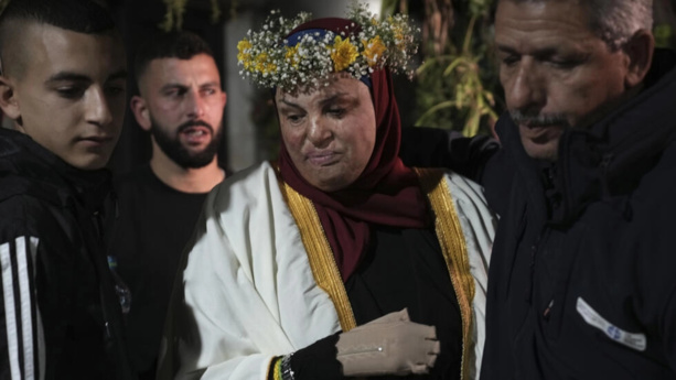 Israa Jaabis, emblématique prisonnière palestinienne libérée Israa Jaabis, emblématique prisonnière palestinienne libérée