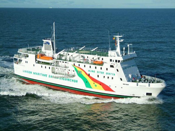 Dakar-Ziguinchor : vers la reprise des rotations du navire Aline Sitoé Diatta