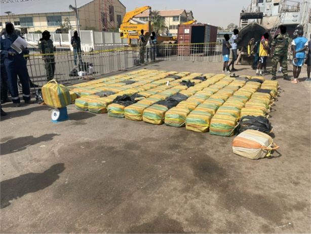 Un navire intercepté par la marine sénégalaise : Trois tonnes de cocaïne retrouvées à bord 