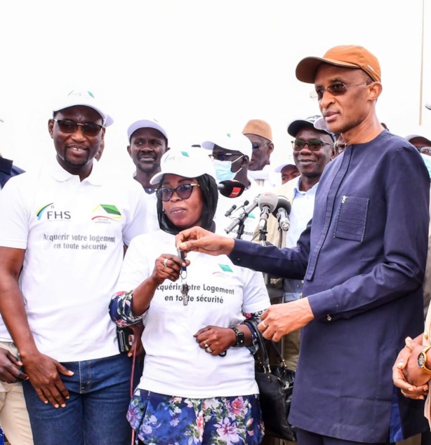 Kébémer : réception des 25 villas issus de la première phase du projet "100 000 logements "