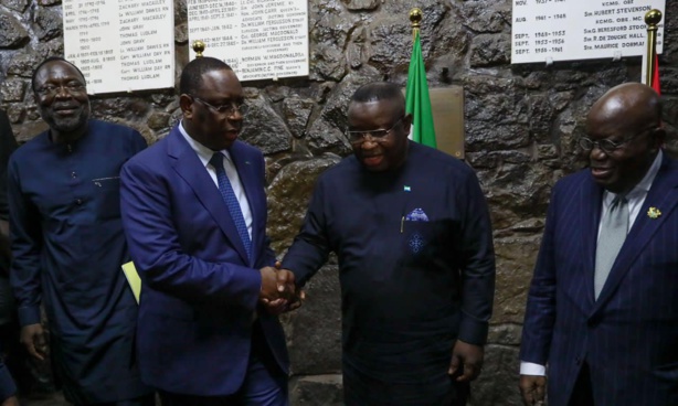 En Sierra Leone, Macky Sall et Cie veulent baisser la tension politique 