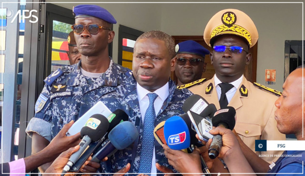 Ziguinchor : les nouveaux locaux du poste de commandement de la compagnie de gendarmerie inaugurés