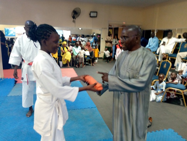 "Bassai" karaté Club de la Gendarmerie Nationale : Les images de la remise de ceintures aux élèves "modèles de 2023" "Bassai" karaté Club de la Gendarmerie Nationale : Les images de la remise de ceintures aux élèves "modèles de 2023"