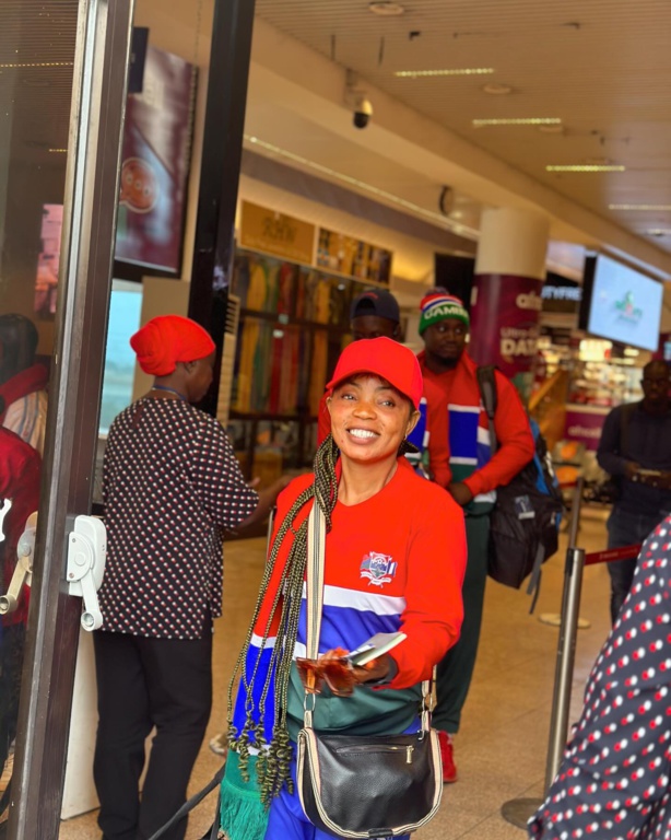 L'arrivée en grande pompe des supporters gambiens en Côte Ivoire L'arrivée en grande pompe des supporters gambiens en Côte Ivoire