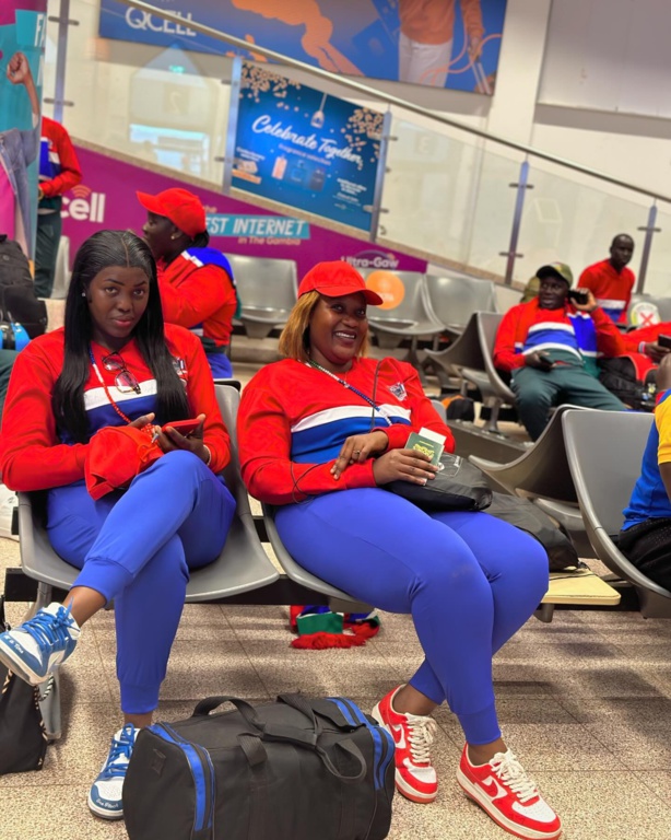 L'arrivée en grande pompe des supporters gambiens en Côte Ivoire L'arrivée en grande pompe des supporters gambiens en Côte Ivoire