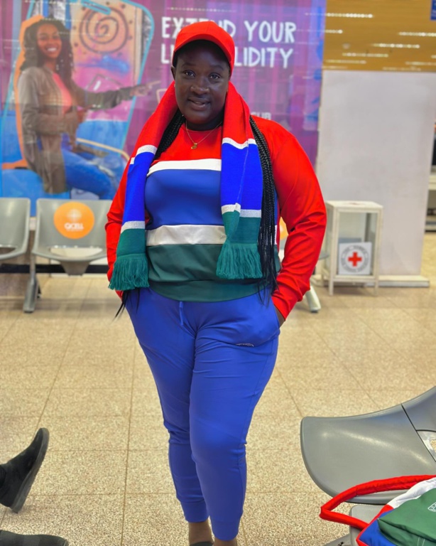 L'arrivée en grande pompe des supporters gambiens en Côte Ivoire L'arrivée en grande pompe des supporters gambiens en Côte Ivoire