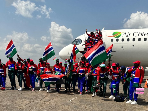 Le deuxième renfort des supporters Gambiens est arrivé à Yamoussoukro ! Le deuxième renfort des supporters Gambiens est arrivé à Yamoussoukro !