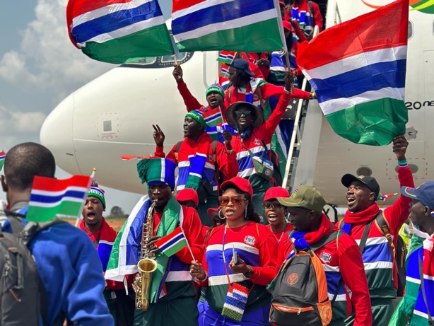 Le deuxième renfort des supporters Gambiens est arrivé à Yamoussoukro ! Le deuxième renfort des supporters Gambiens est arrivé à Yamoussoukro !